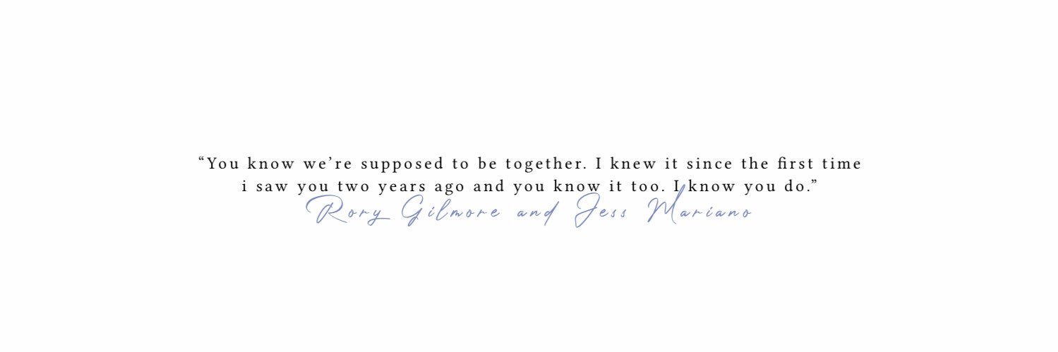 best of rory & jess's banner