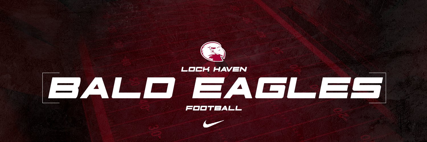 Lock Haven Football's banner