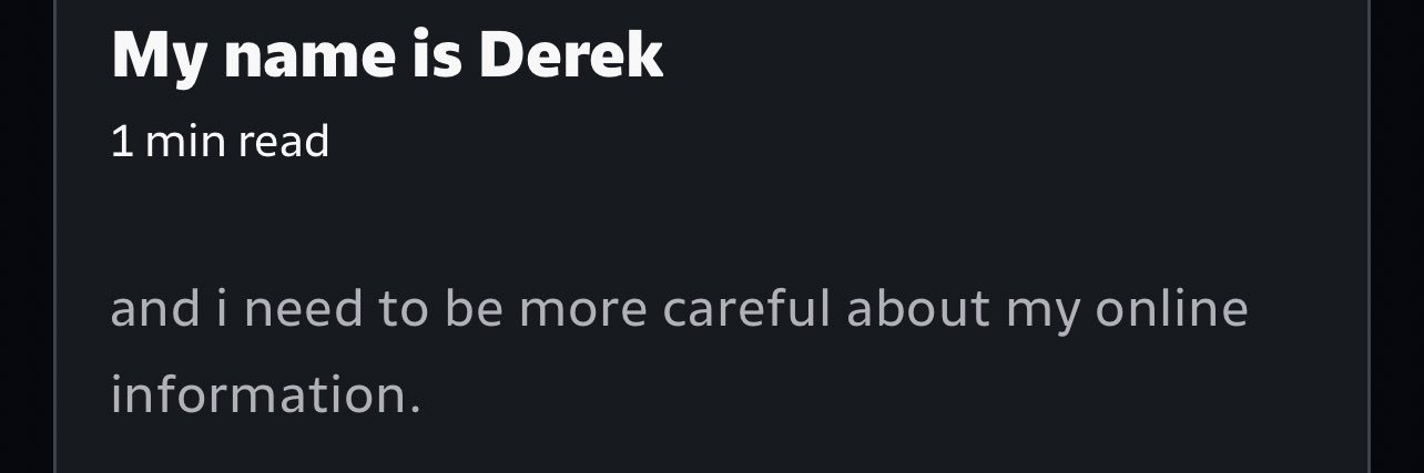 Derky's banner
