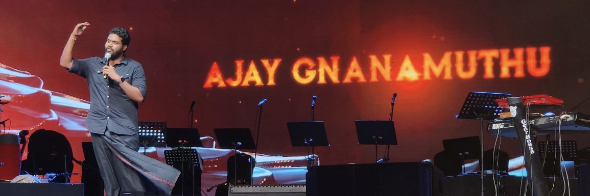 Ajay R Gnanamuthu's banner