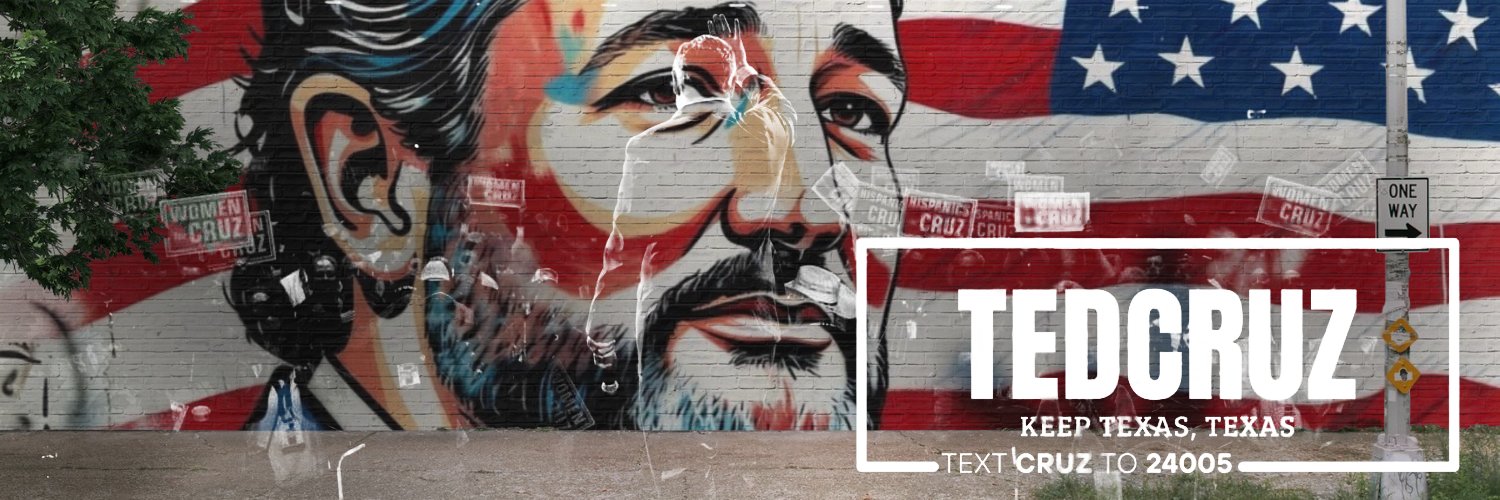 Team Cruz's banner