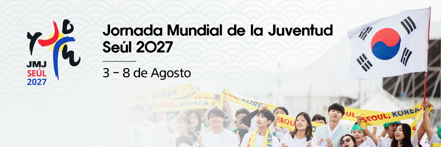 JMJ Seoul 2027's banner