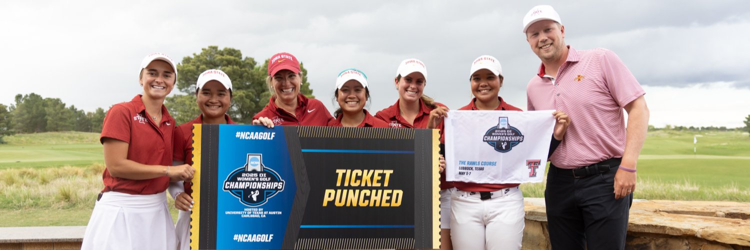 Iowa State Women's Golf's banner