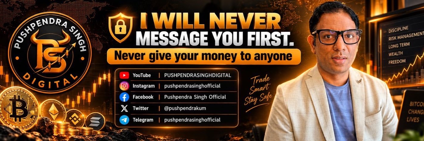 Pushpendra Singh's banner