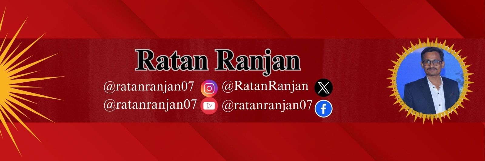 Ratan Ranjan's banner
