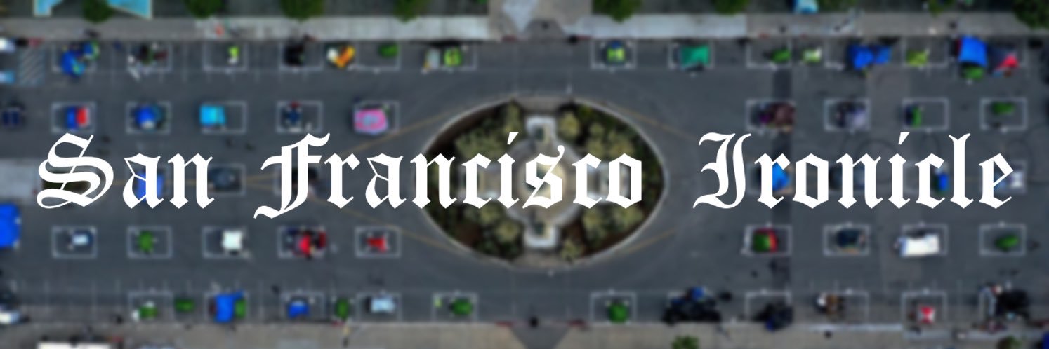 San Francisco Ironicle's banner