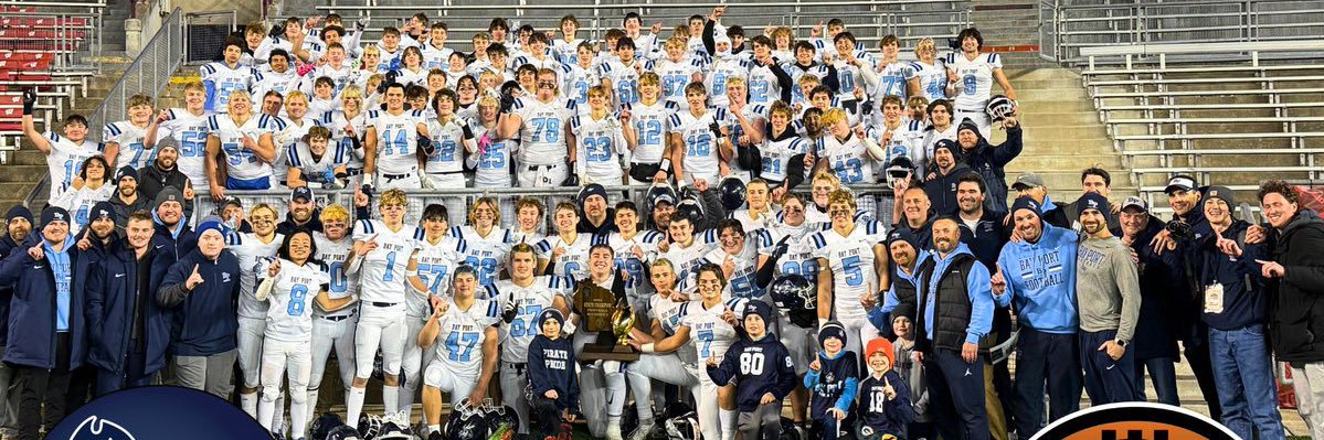 Bay Port Football's banner