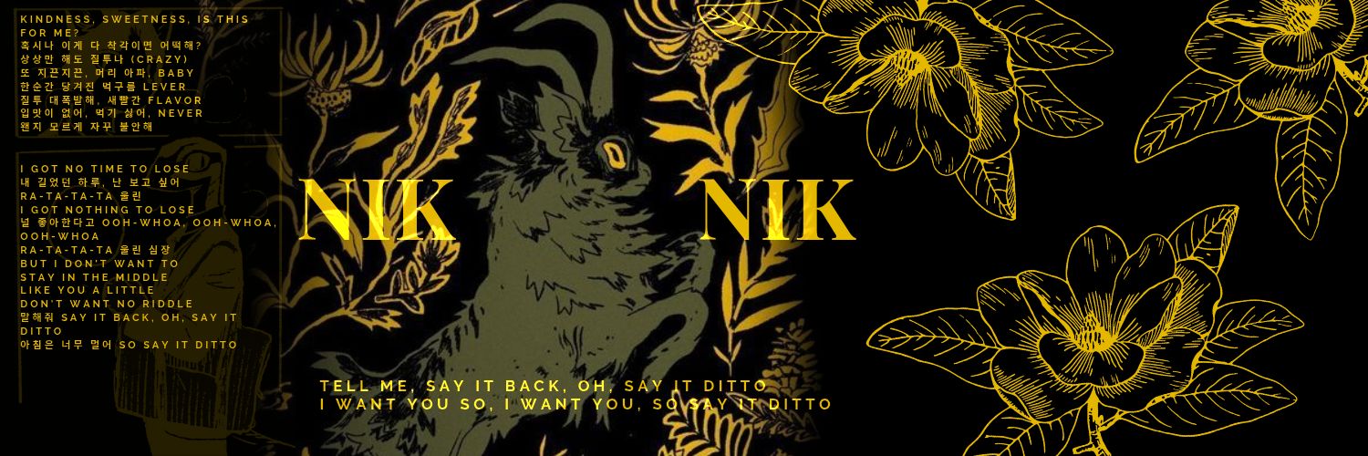 𝙉𝙞𝙠 🇦🇷 | 𝖍𝖆𝖉𝖊𝖘 ° • ☆'s banner