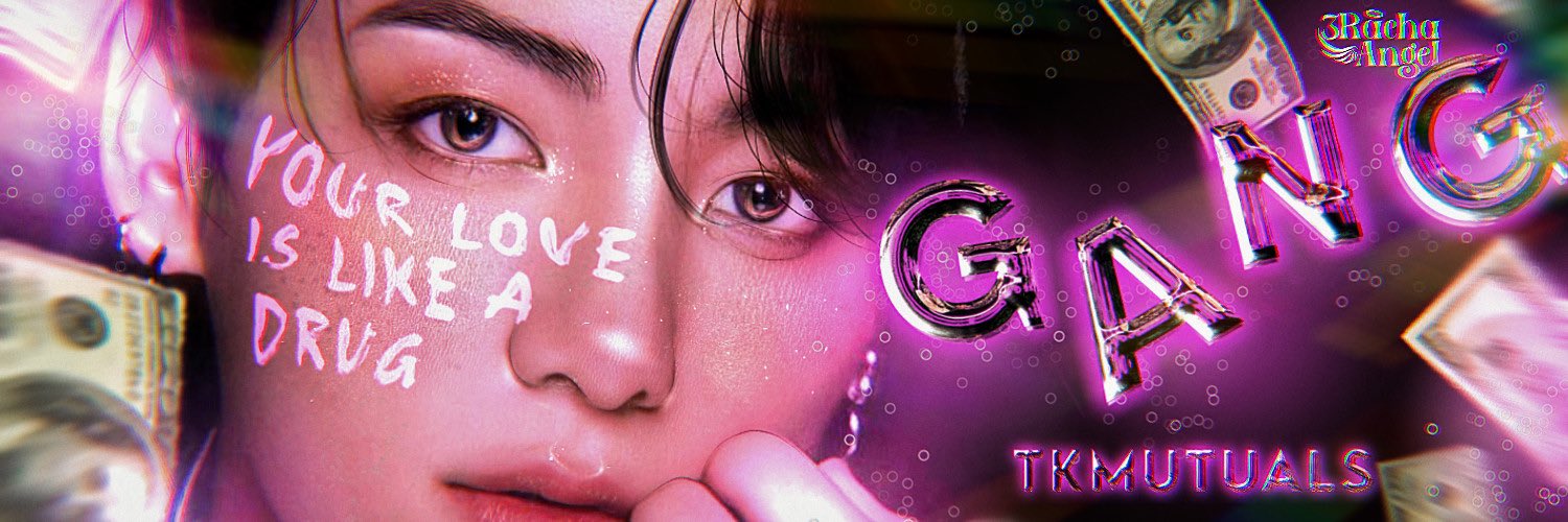 bot gang: your love is like a drug's banner