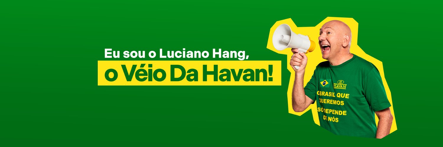 Luciano Hang's banner