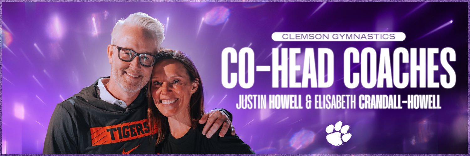 Clemson Gymnastics's banner