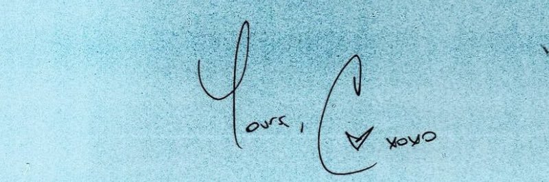 m;'s banner