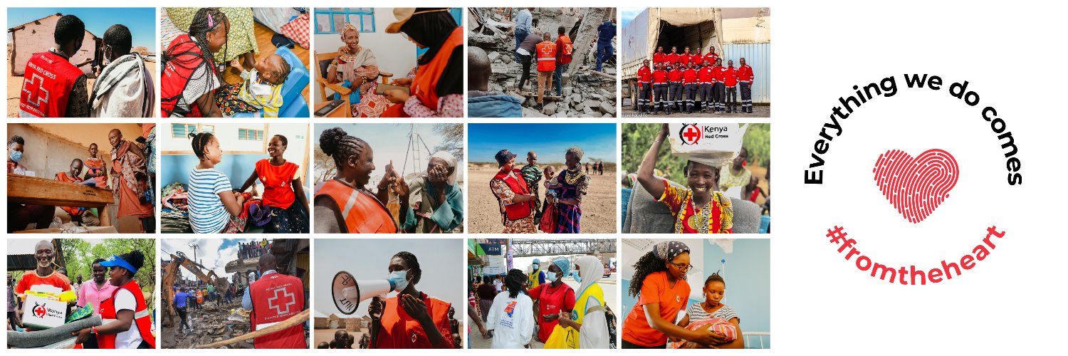 Kenya Red Cross's banner