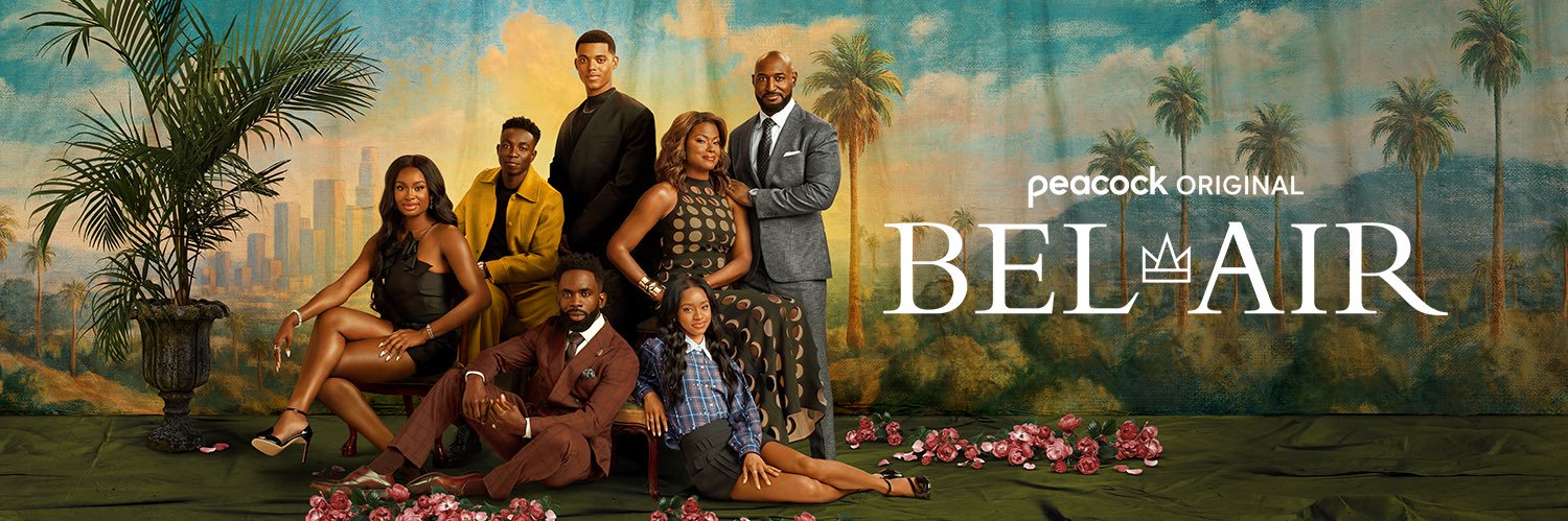 Bel-Air on Peacock's banner