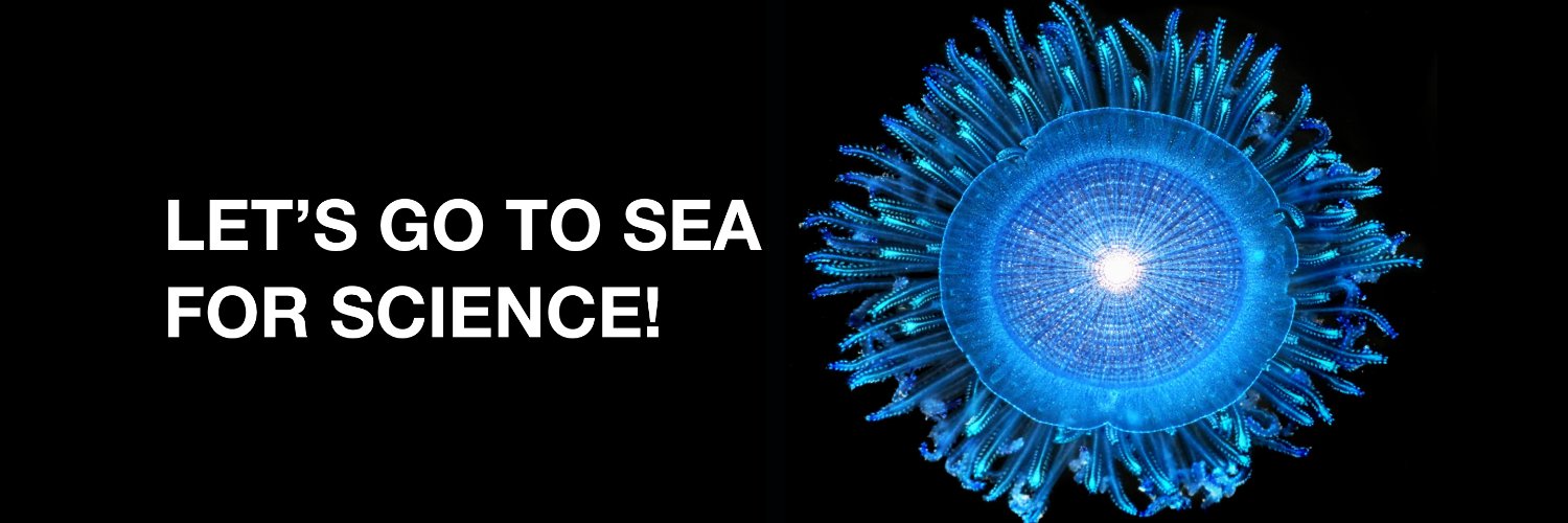 Go to sea for science!'s banner