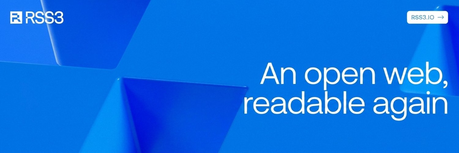 RSS3 🟦's banner