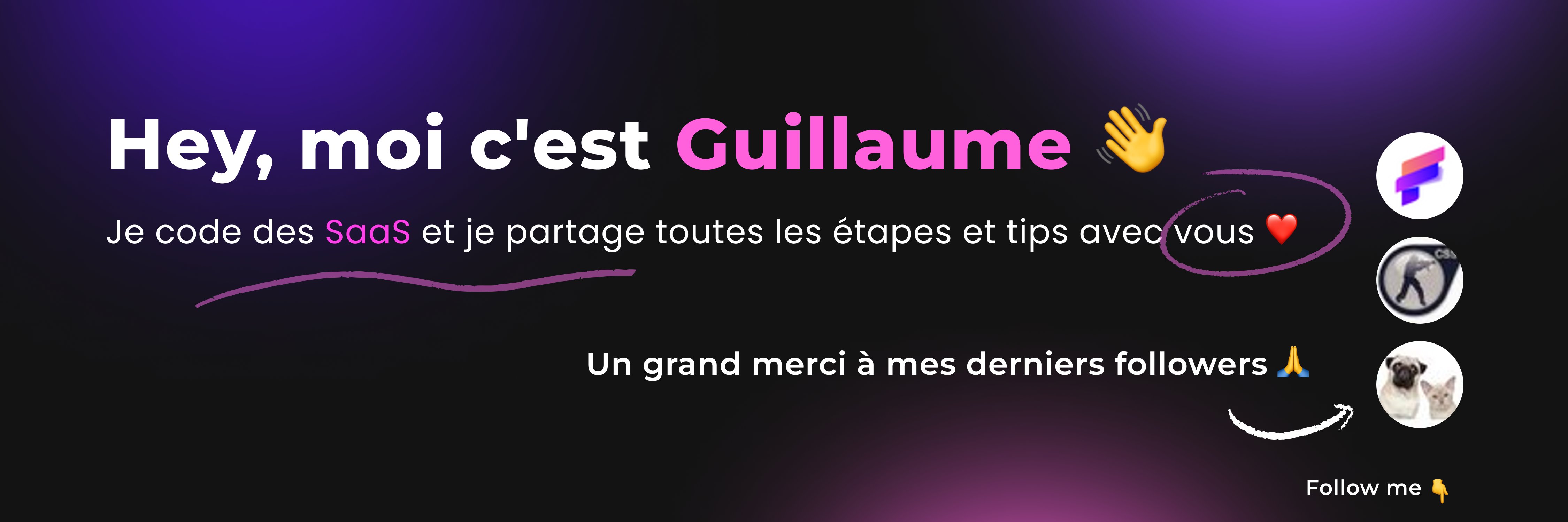 code w/Guillaume 💻's banner