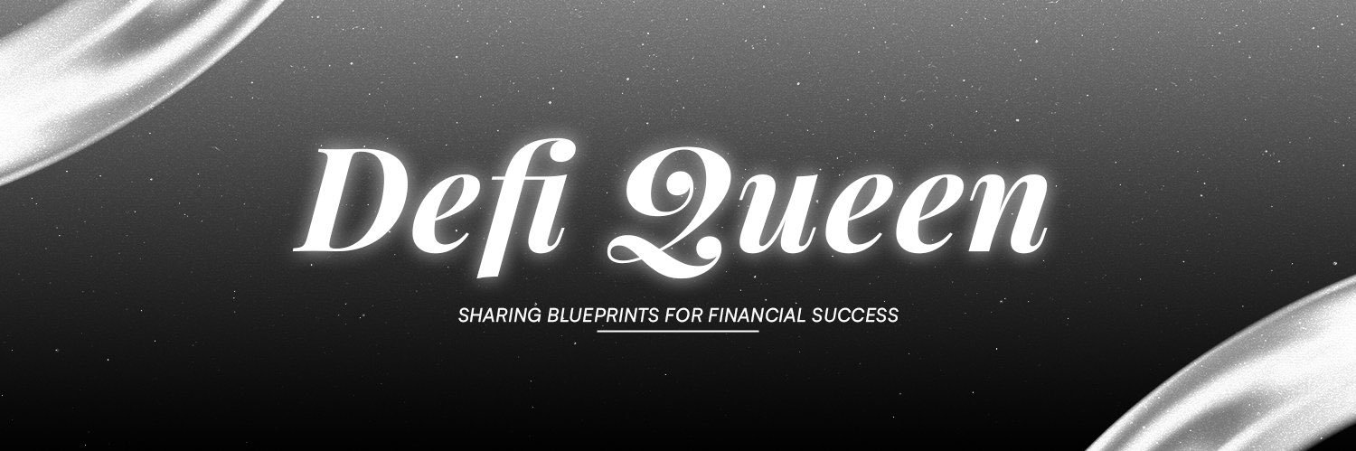Defi Queen ( 💙, 🧡, 💜)'s banner