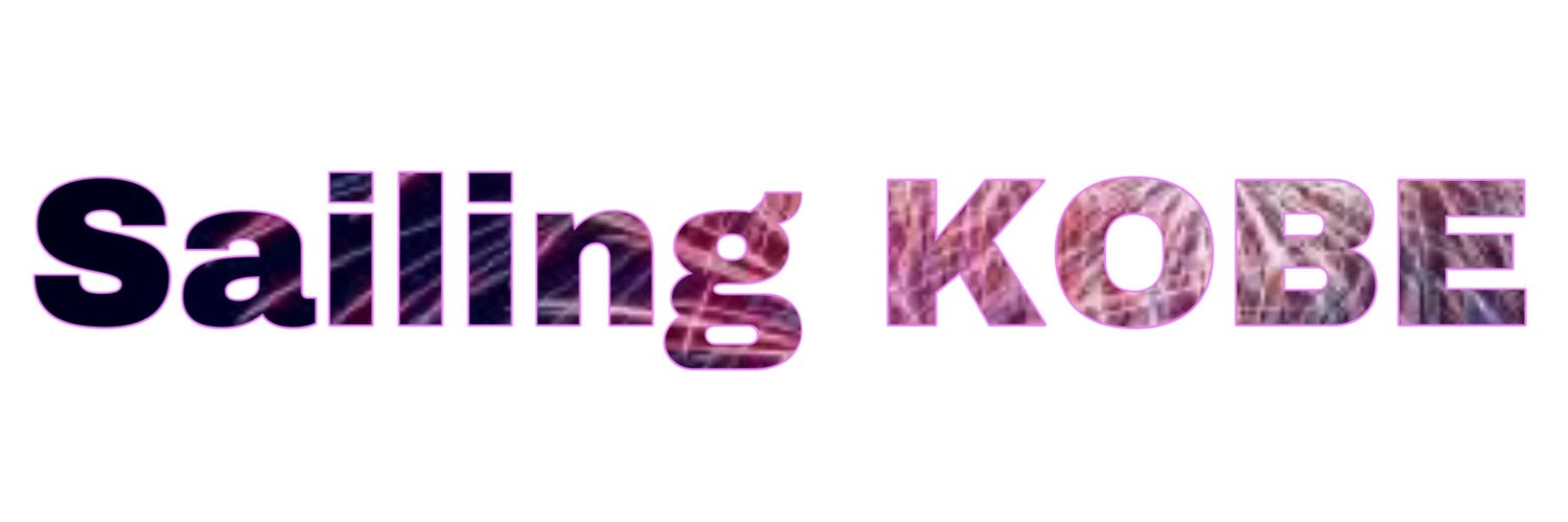 Sailing KOBE's banner
