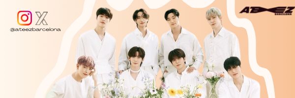 Ateez Barcelona, Spain's banner