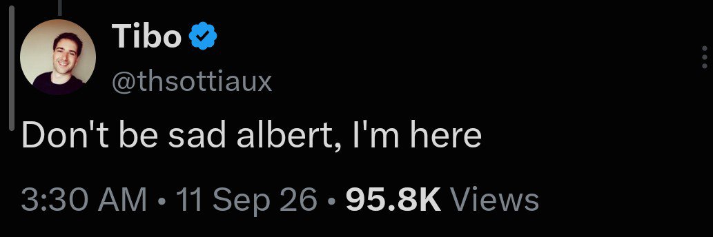 Sad AlbertX's banner