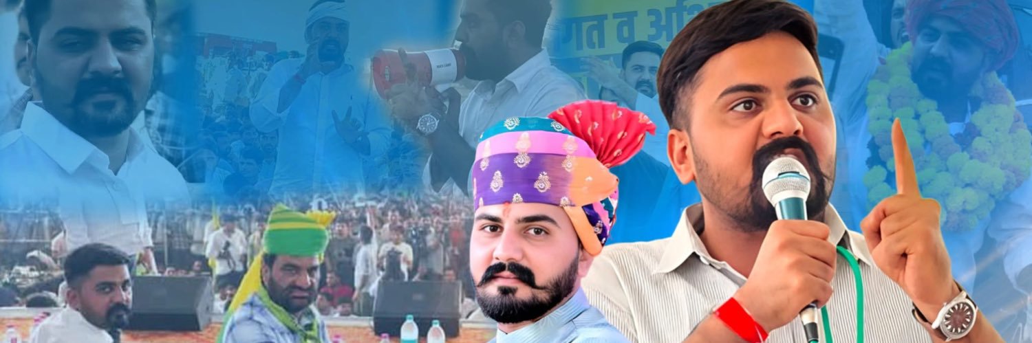 Laduram Godara's banner