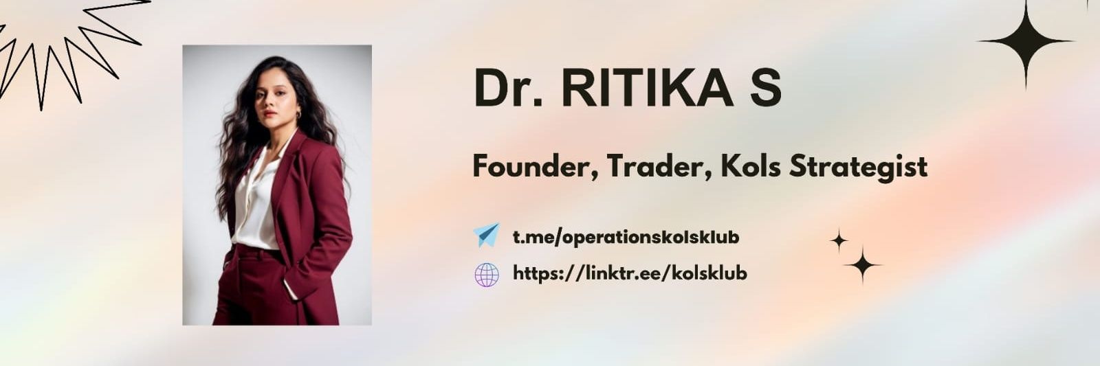 Dr. Ritika Singhal's banner