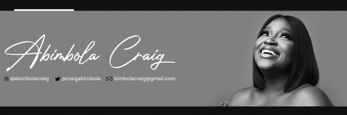 Abimbola Craig's banner