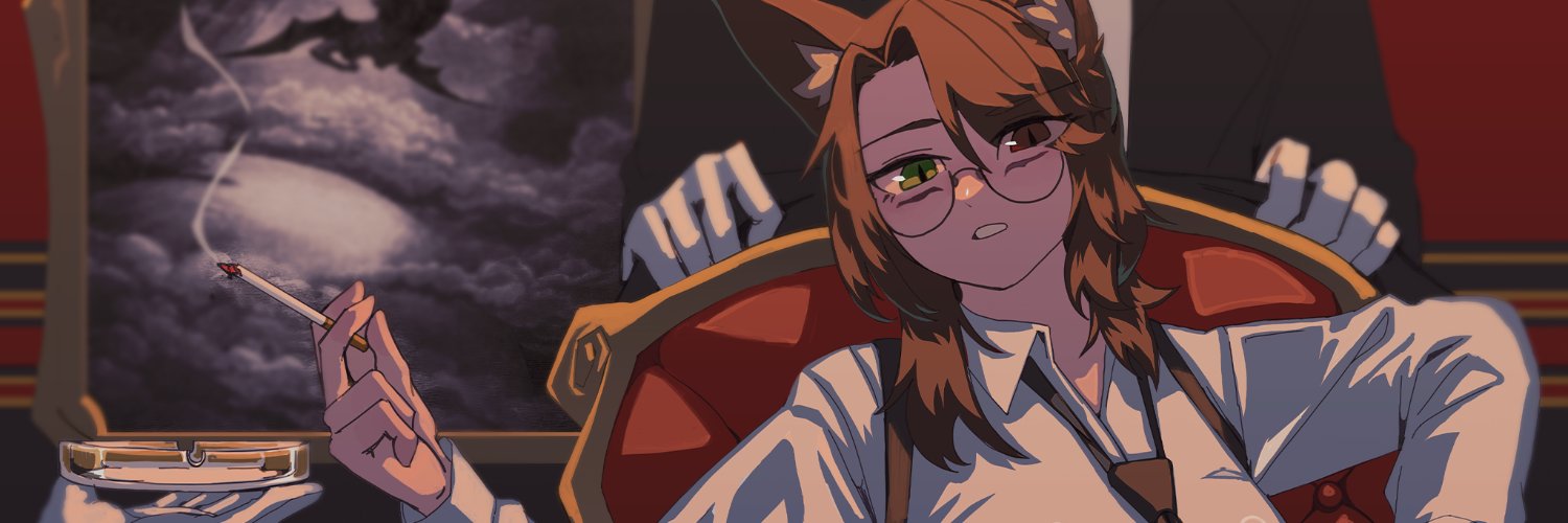 Qathrin 🐺🌸| Bounty Hunter VTuber's banner