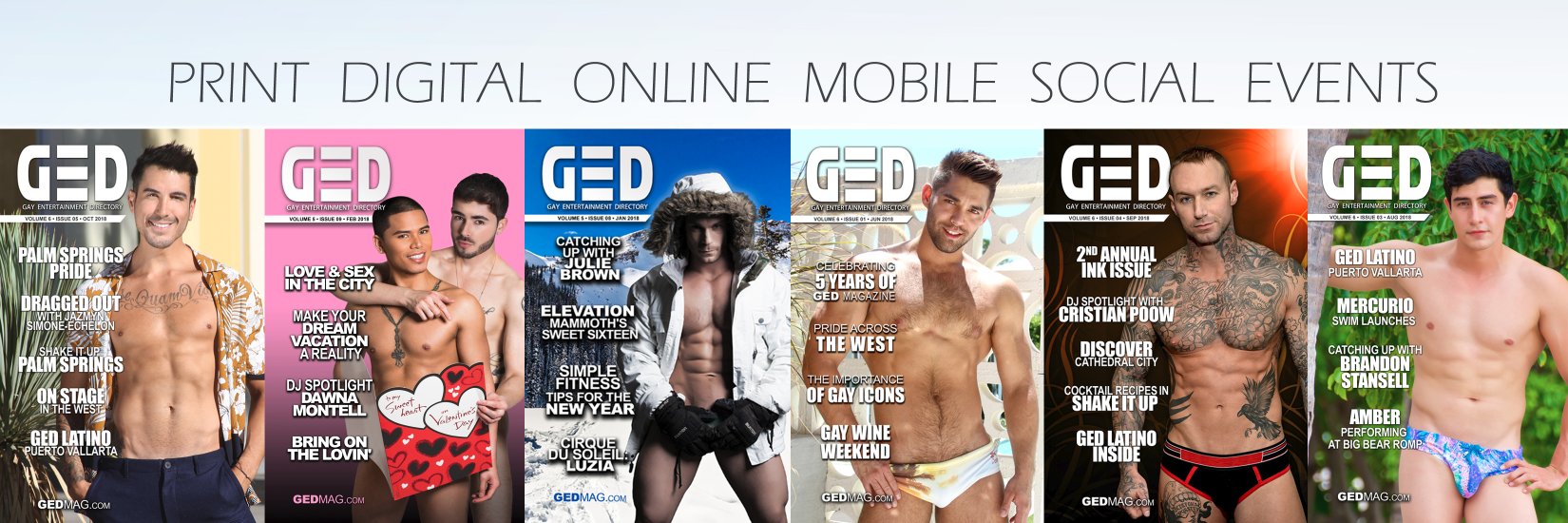 GEDmagazine's banner