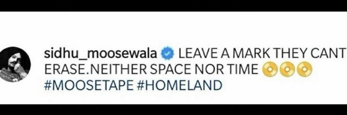 Sidhu Moosewala- Immortal 💫's banner