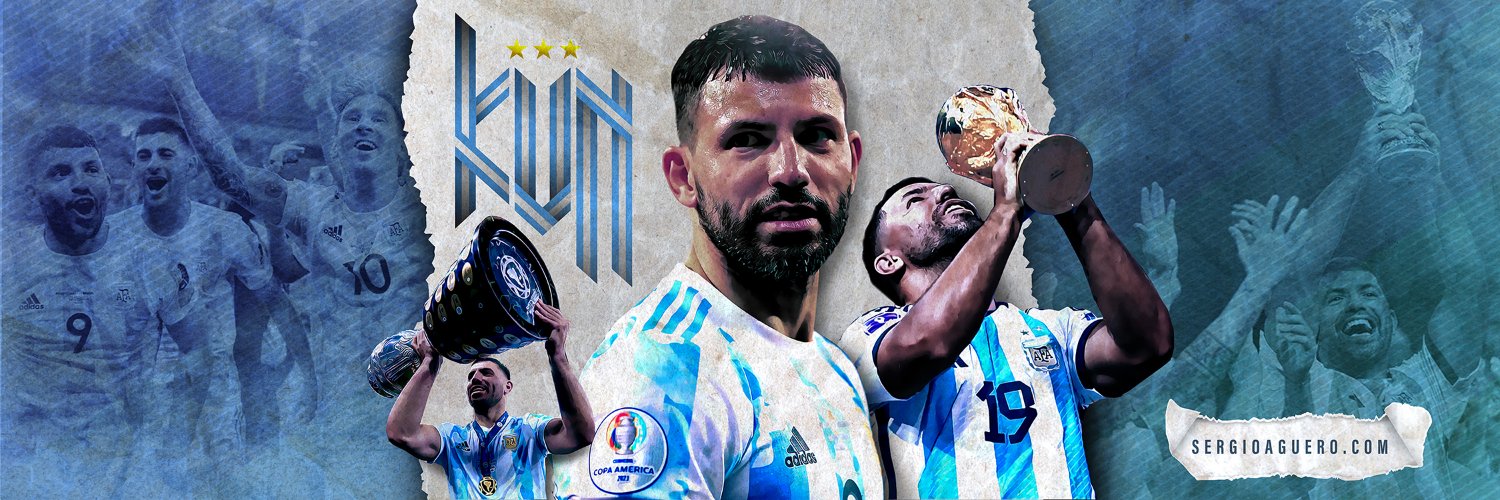Sergio Kun Aguero's banner