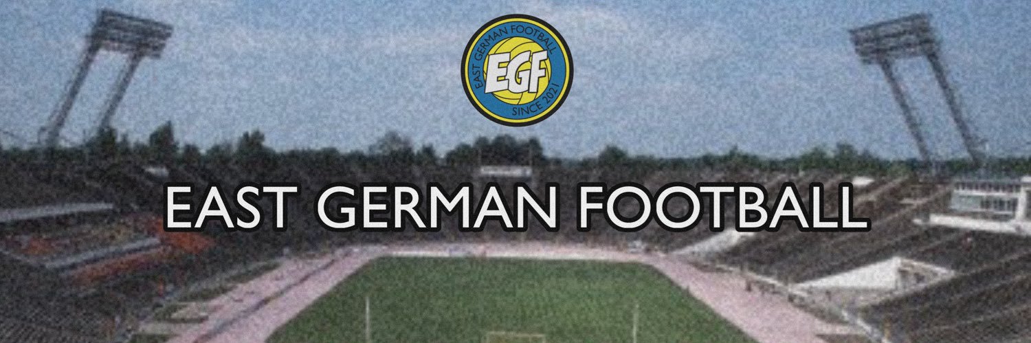 East German Football's banner