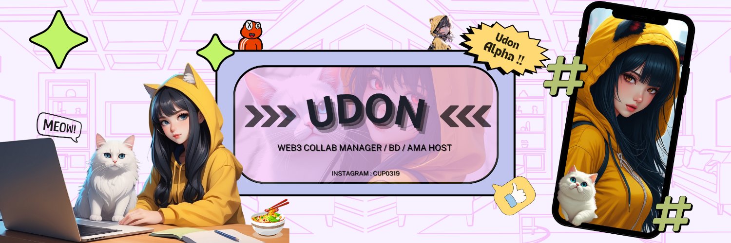 Udon🍜うどん(🌸, 🌿)'s banner