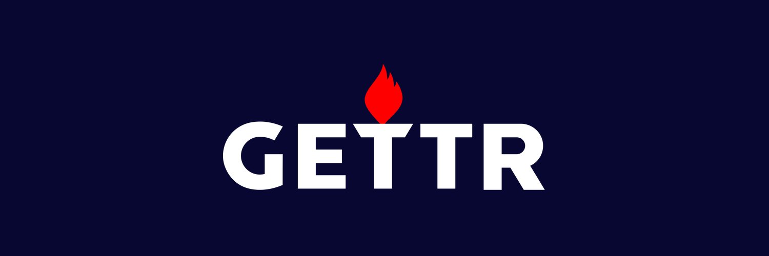 GETTR's banner