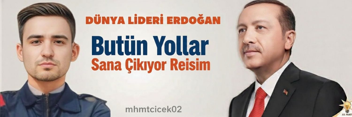Mehmet çiçek's banner