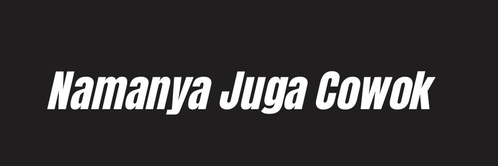 Txt dari Cowok's banner