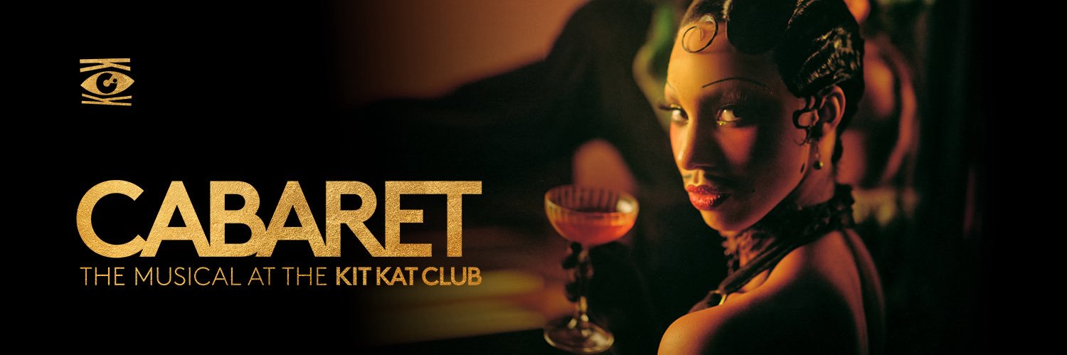 Cabaret at the Kit Kat Club (London)'s banner