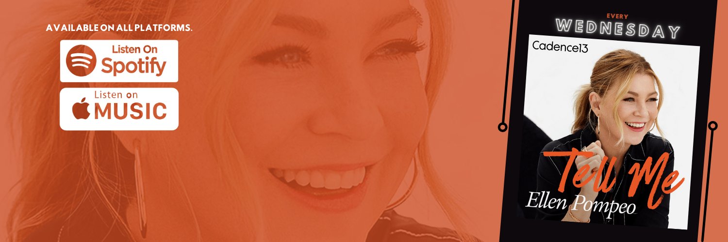 Tell Me with Ellen Pompeo's banner