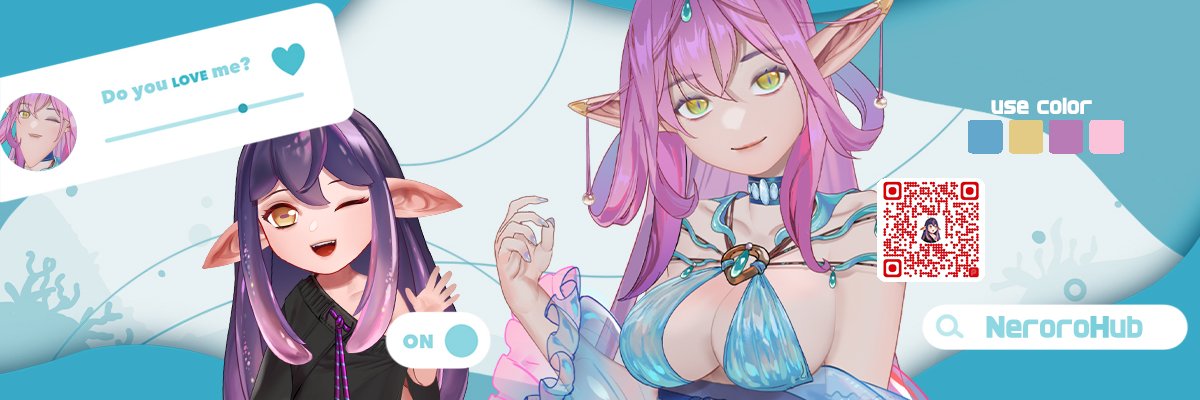 触愛ネロロ 💙 NeroroHub (Live2D Comm 2026 Autumn Open)'s banner