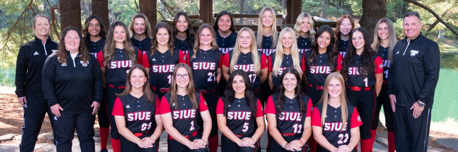 SIUE Softball's banner