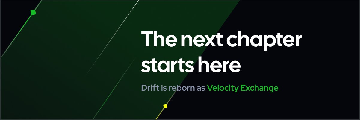 Velocity's banner