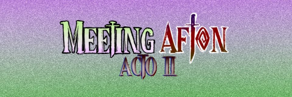 Meeting Afton Comic's banner