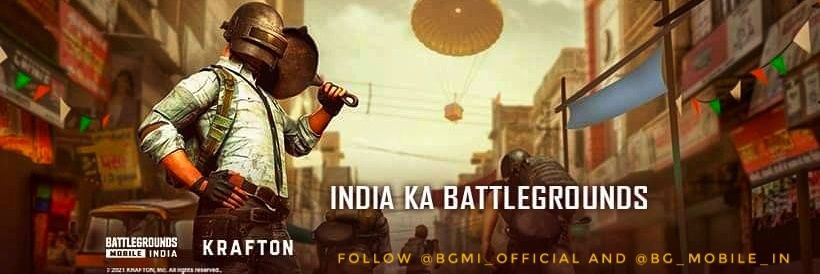 Battlegrounds Mobile India - Official's banner