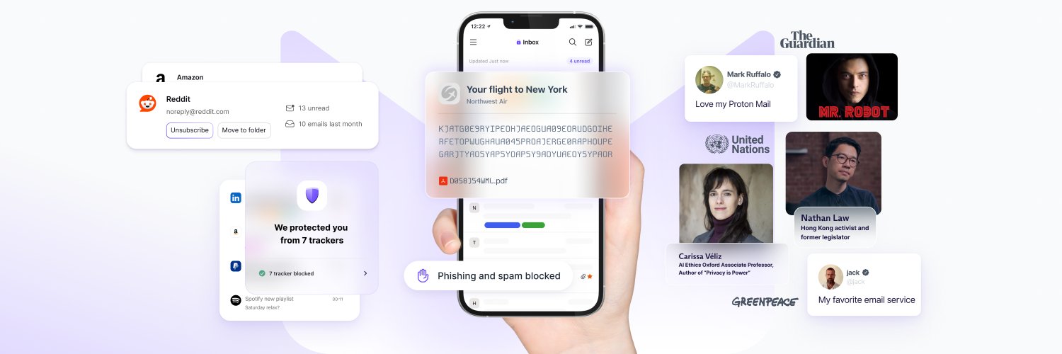 Proton Mail's banner