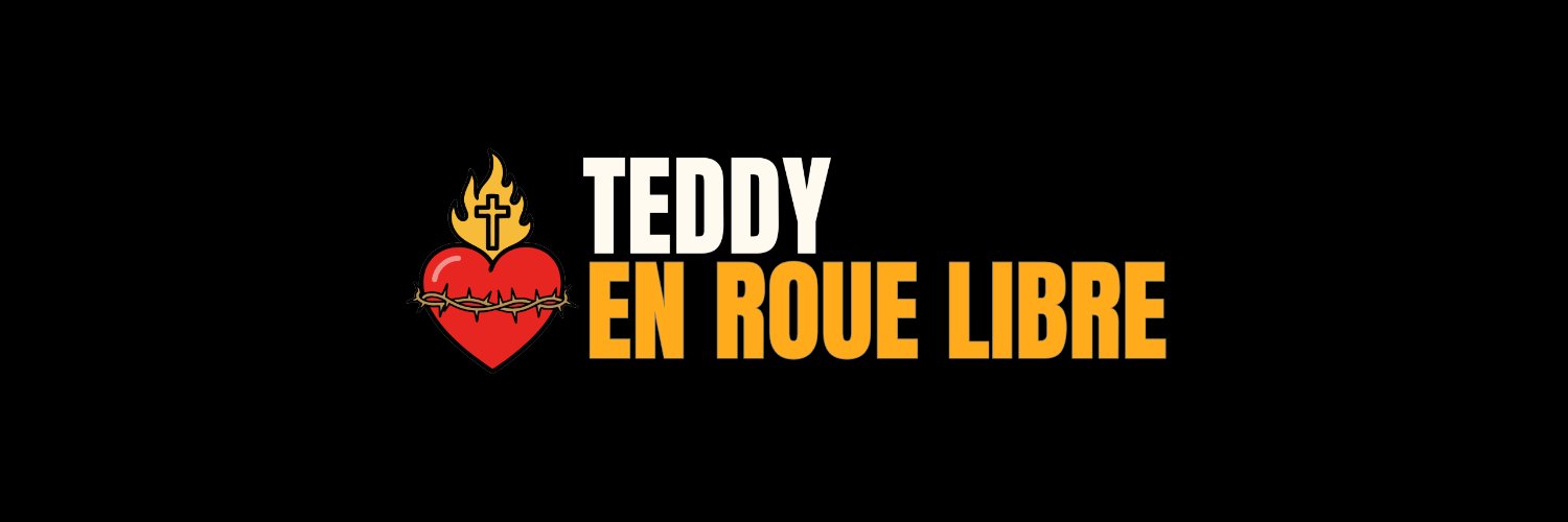 Teddy en roue libre's banner