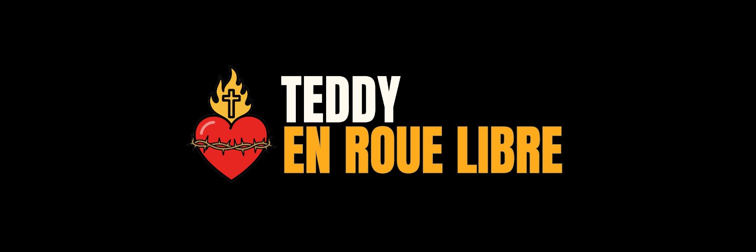 Teddy en roue libre's banner
