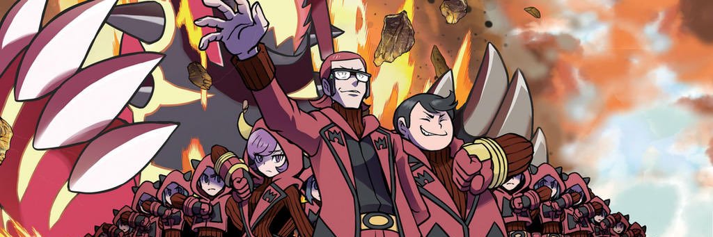 Magma Leader Maxie's banner
