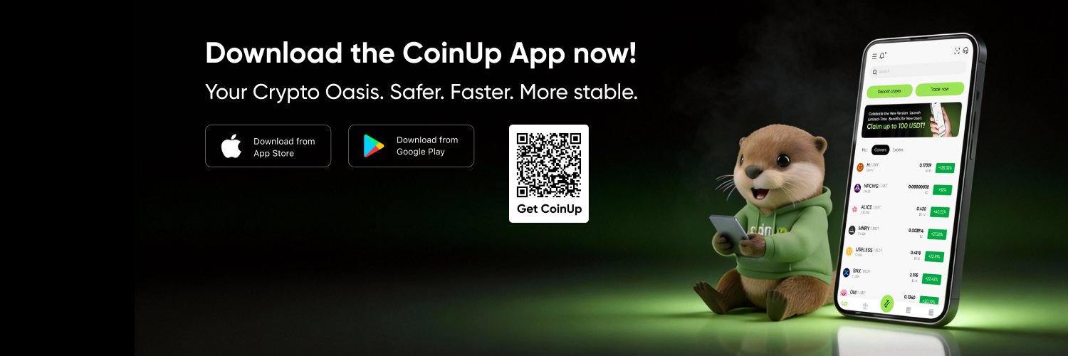 CoinUp.io's banner