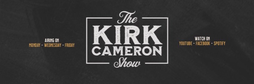 Kirk Cameron's banner